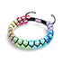Spectral Chakra | Unicorn Silver | Double Galaxy Glass Bracelet